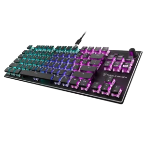 מקלדת גיימינג מכנית קומפקטית - Turtle Beach Vulcan TKL