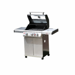 מנגל נירוסטה 3+1 להבות - STANLEY GRILL