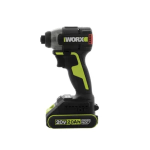 מברגת אימפקט 20V וזוג סוללות WORX - 2A