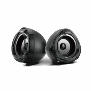 רמקולים למחשב USB 2X5W שחור כסף - WESDAR