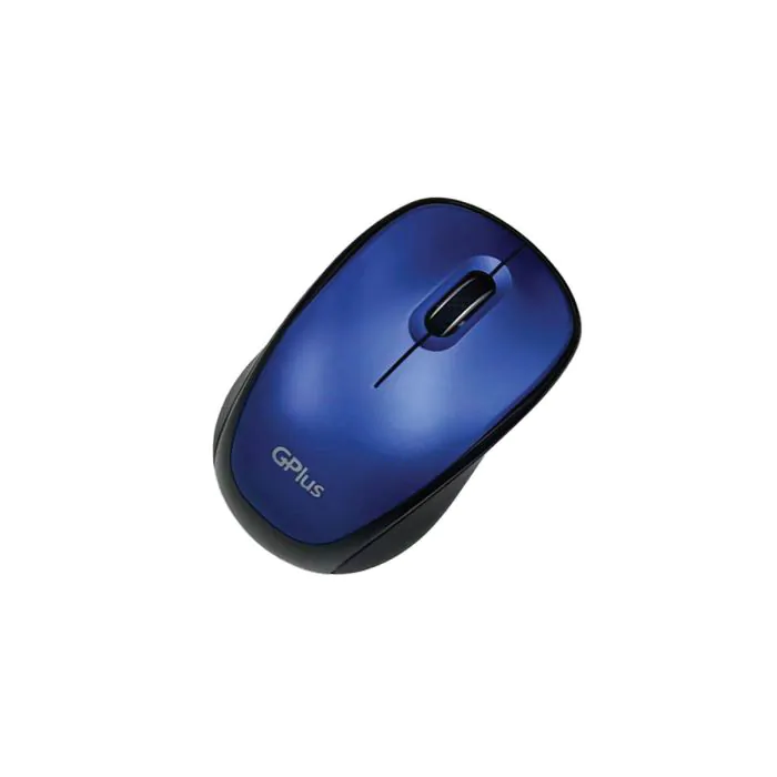 עכבר אלחוטי כחול GPlus - 2.4GHz – תמונה 2
