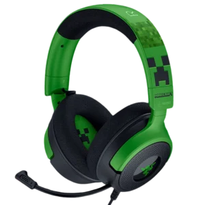 אוזניות גיימינג חוטיות - Razer Kraken V4 X Minecraft Edition