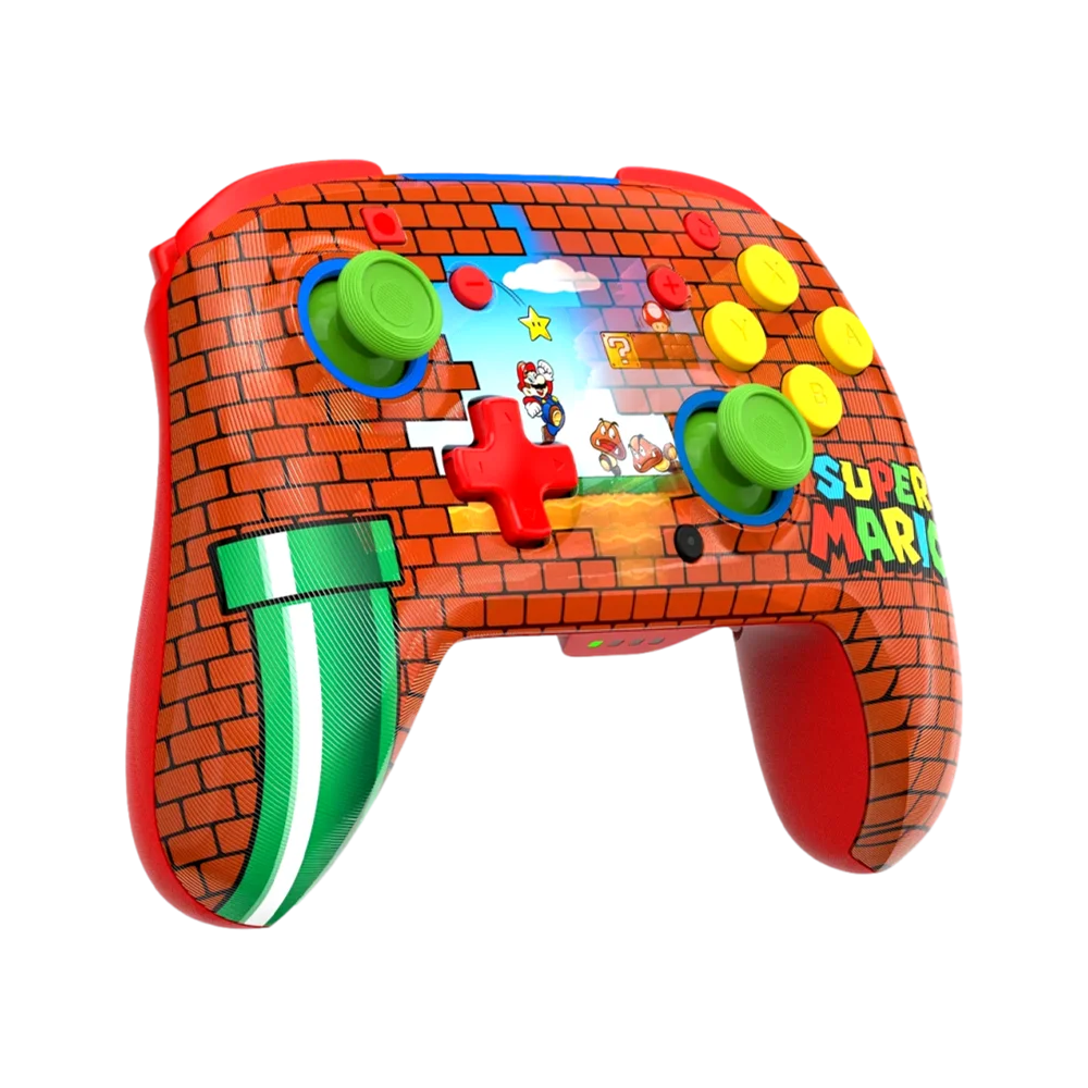 בקר גיימינג אלחוטי דגם Rematch™ Wireless Controller - Mario Bricks עבור Nintendo Switch – תמונה 4