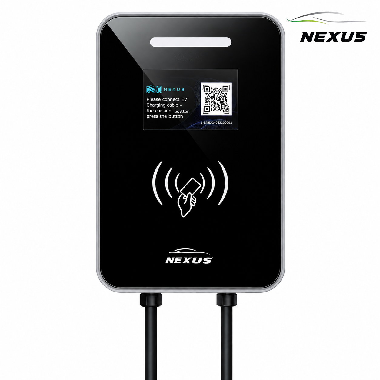 עמדת טעינה חד פאזית TYPE1 לאמריקאיות Nexus Screen עם כבל 7 מטר – תמונה 2