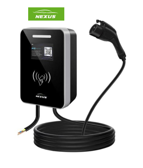 עמדת טעינה חד פאזית TYPE1 לאמריקאיות Nexus Screen עם כבל 7 מטר – תמונה 4